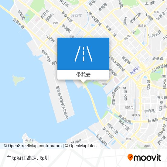 广深沿江高速地图