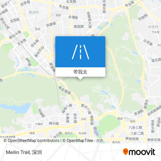 Meilin Trail地图
