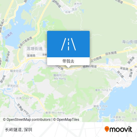 长岭隧道地图