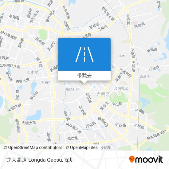 龙大高速 Longda Gaosu地图