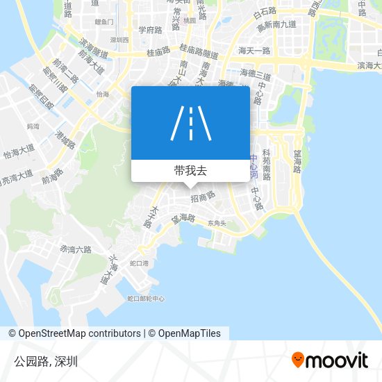 公园路地图