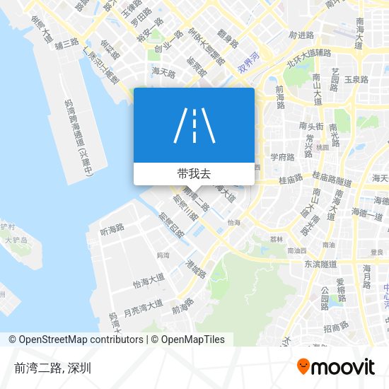 前湾二路地图