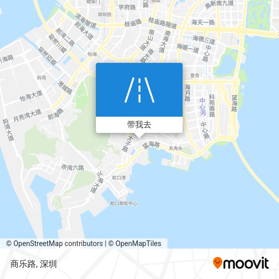 商乐路地图