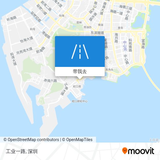 工业一路地图