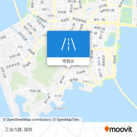 工业六路地图