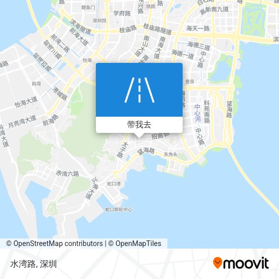 水湾路地图