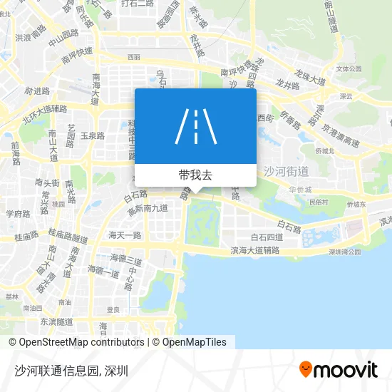 沙河联通信息园地图