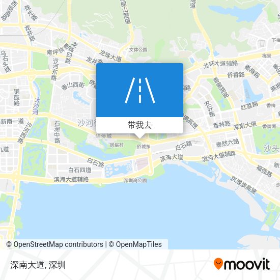 深南大道地图