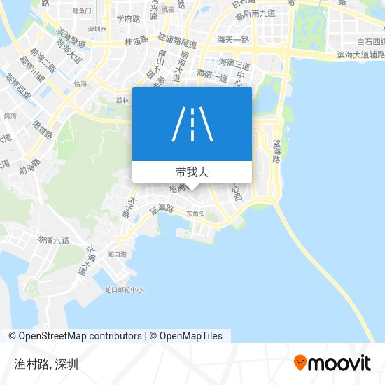 渔村路地图
