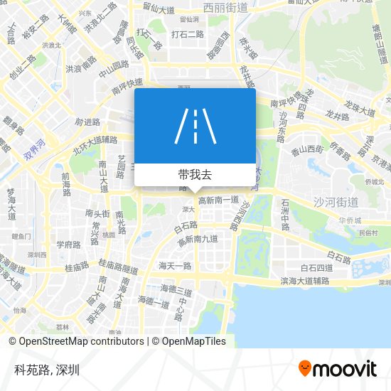 科苑路地图