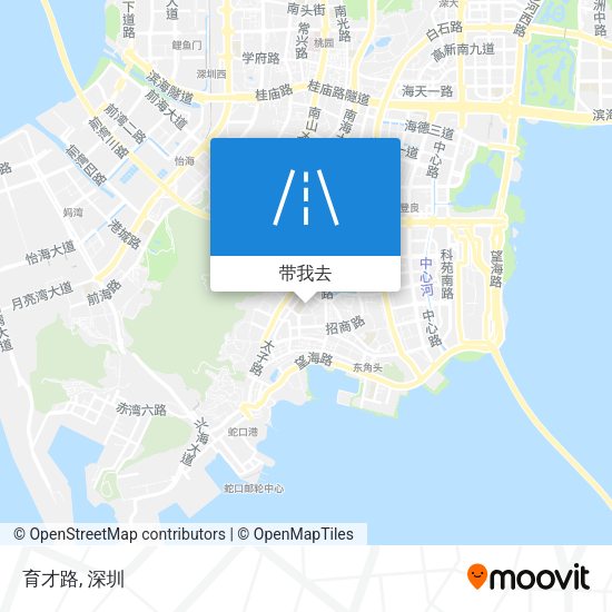 育才路地图