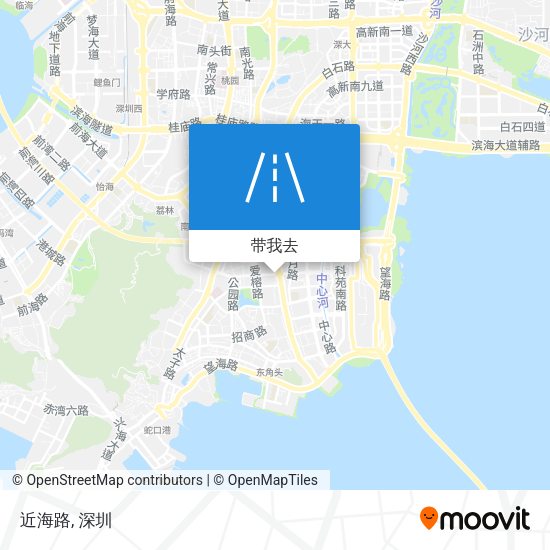 近海路地图