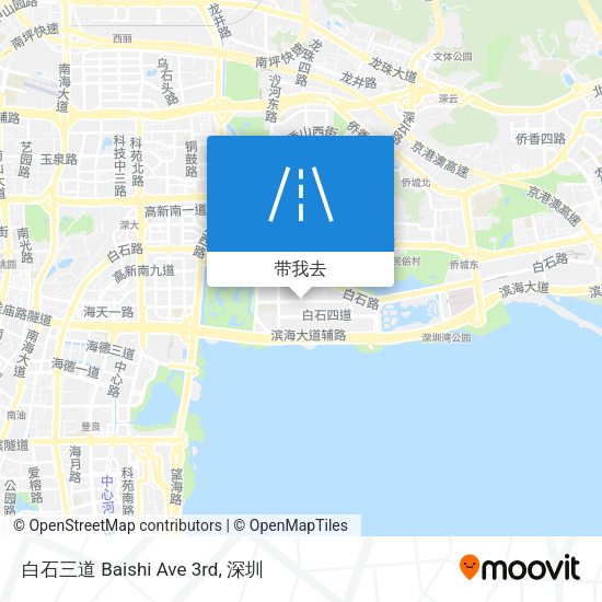 白石三道 Baishi Ave 3rd地图