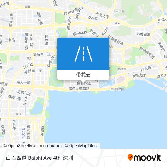 白石四道 Baishi Ave 4th地图
