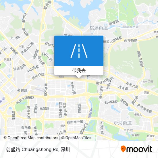 创盛路 Chuangsheng Rd地图