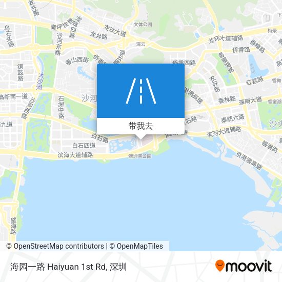 海园一路 Haiyuan 1st Rd地图