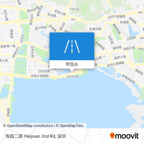 海园二路 Haiyuan 2nd Rd地图