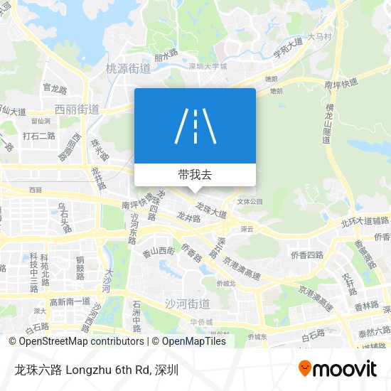 龙珠六路 Longzhu 6th Rd地图