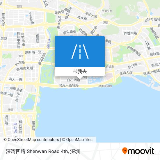 深湾四路 Shenwan Road 4th地图
