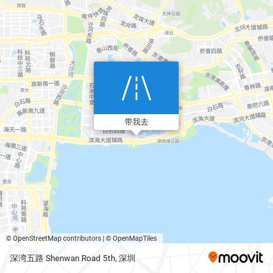 深湾五路 Shenwan Road 5th地图