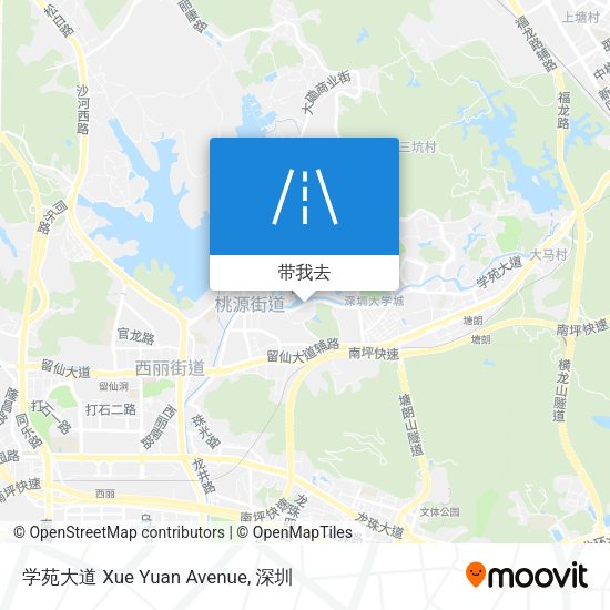 学苑大道 Xue Yuan Avenue地图