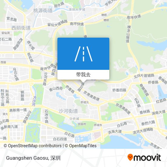 Guangshen Gaosu地图