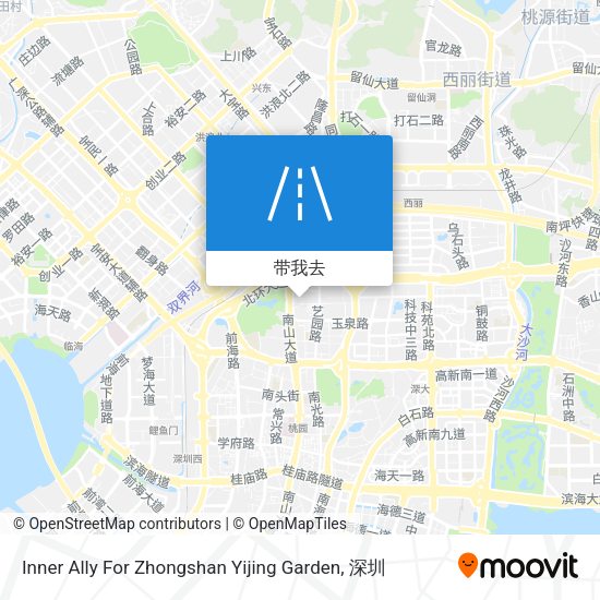 Inner Ally For Zhongshan Yijing Garden地图