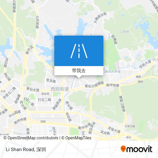 Li Shan Road地图