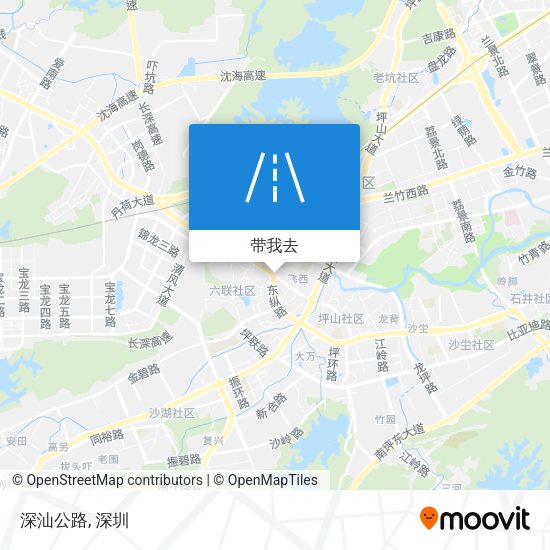 深汕公路地图