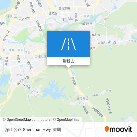 深山公路 Shenshan Hwy地图