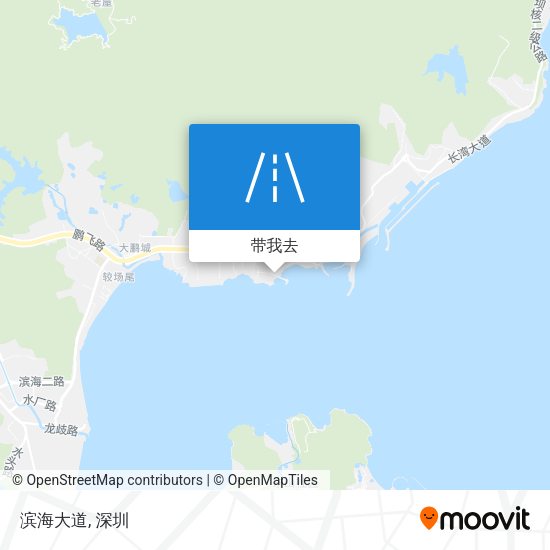 滨海大道地图