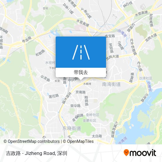 吉政路 - Jizheng Road地图