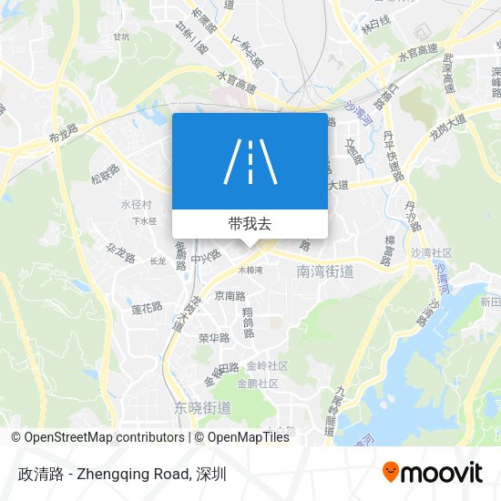 政清路 - Zhengqing Road地图