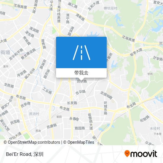 Bei'Er Road地图