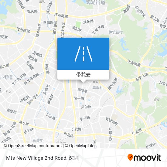 Mts New Village 2nd Road地图