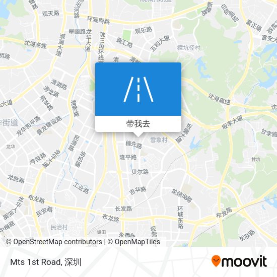 Mts 1st Road地图