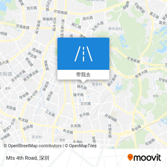 Mts 4th Road地图