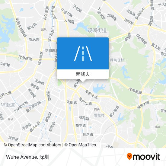 Wuhe Avenue地图