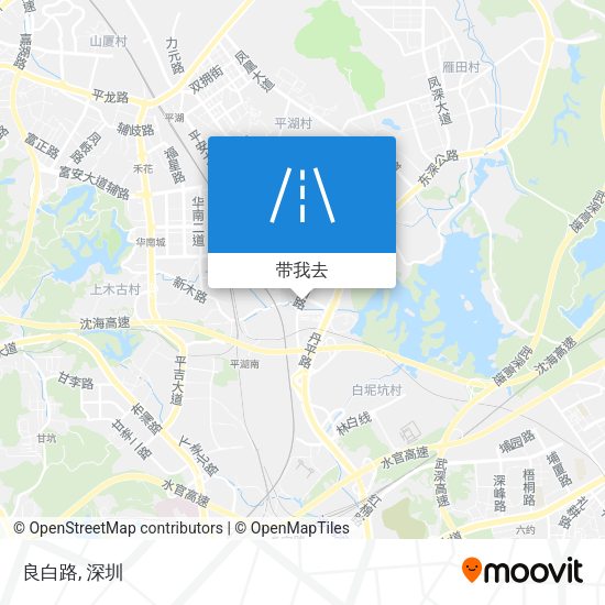 良白路地图
