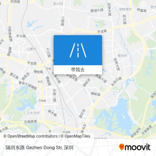 隔圳东路 Gezhen Dong Str地图