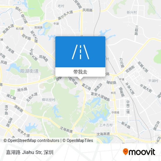 嘉湖路 Jiahu Str地图