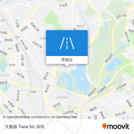 天鹅路 Tiane Str地图