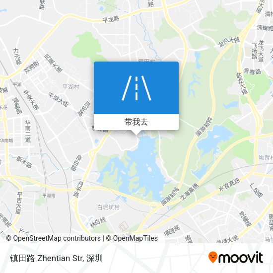 镇田路 Zhentian Str地图