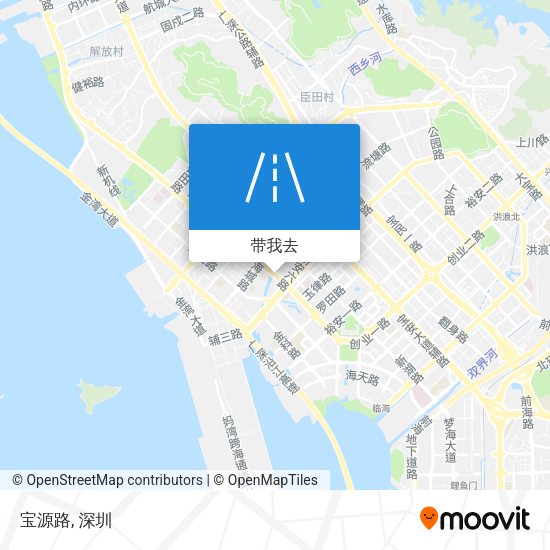宝源路地图