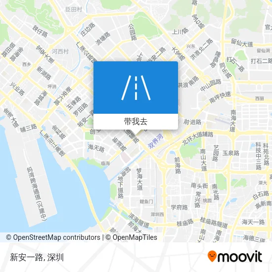 新安一路地图