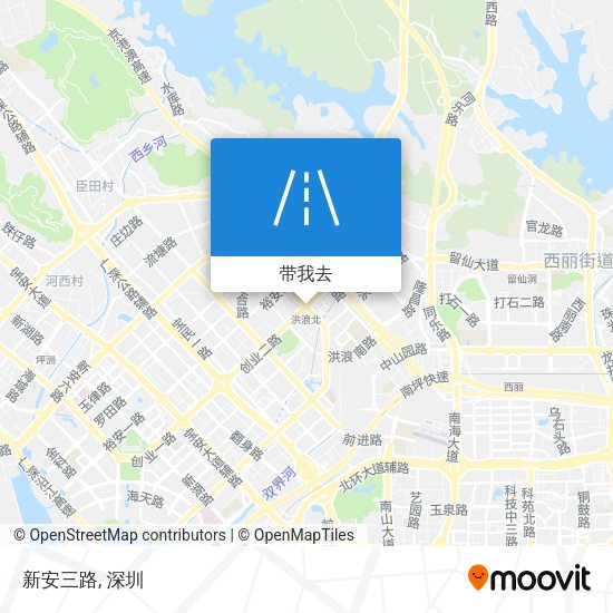 新安三路地图
