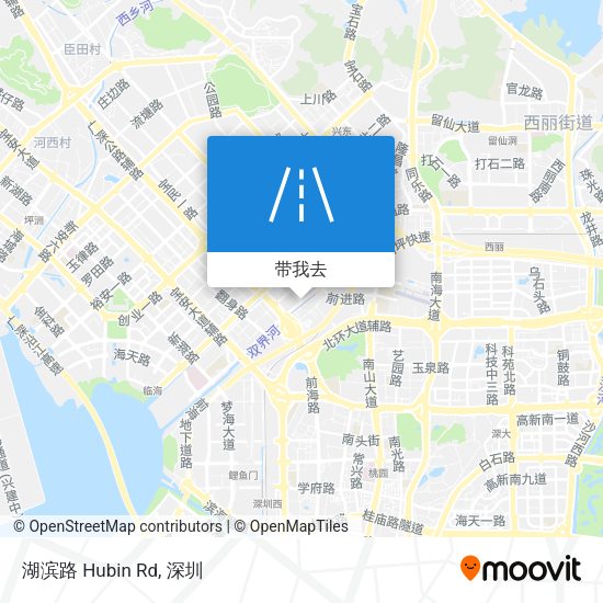 湖滨路 Hubin Rd地图