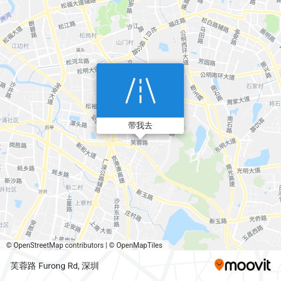 芙蓉路 Furong Rd地图