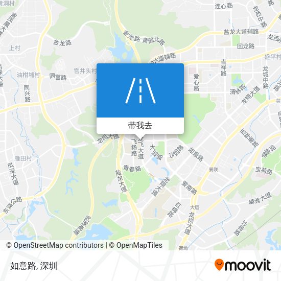 如意路地图