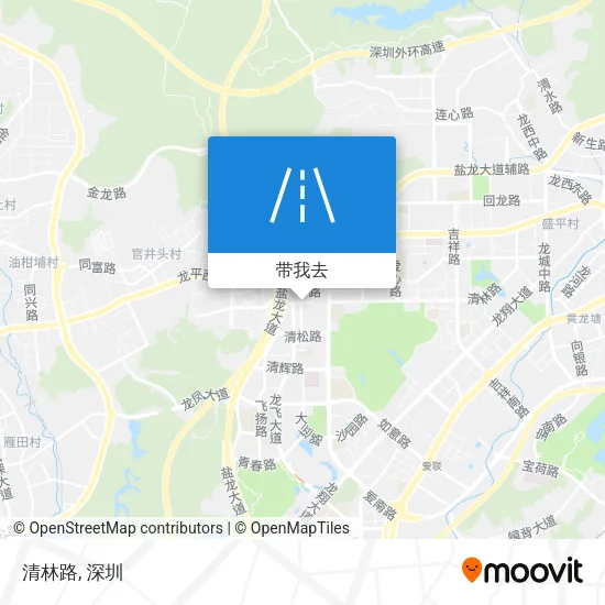 清林路地图